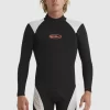 Mens Quiksilver Wetsuits | 2/2Mm Capsule Saturn Long Sleeve Spring Suit