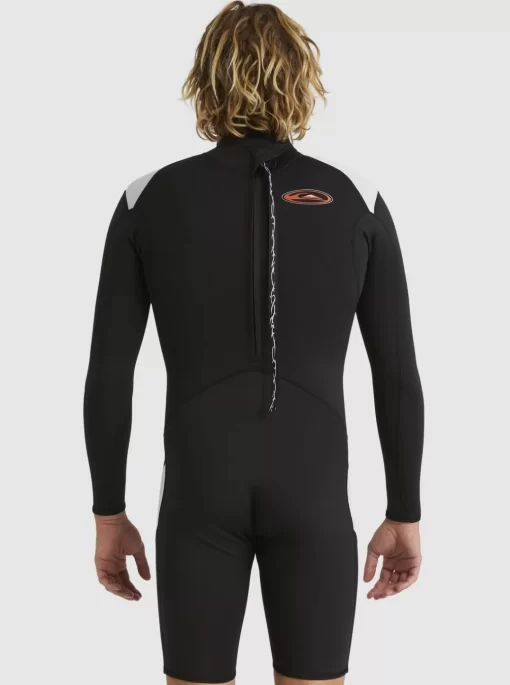 Mens Quiksilver Wetsuits | 2/2Mm Capsule Saturn Long Sleeve Spring Suit