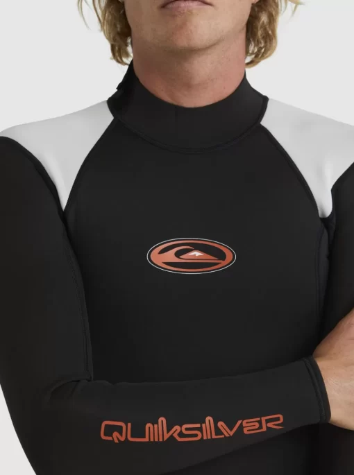 Mens Quiksilver Wetsuits | 2/2Mm Capsule Saturn Long Sleeve Spring Suit