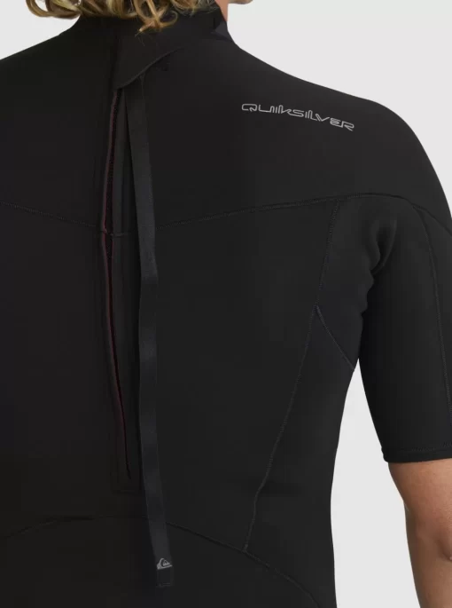 Mens Quiksilver Wetsuits | 2/2Mm Everyday Sessions Short Sleeve Back Zip Springsuit