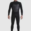 Mens Quiksilver Wetsuits | 3/2 Marathon Sessions Chest-Zip Wetsuit