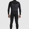 Mens Quiksilver Wetsuits | 3/2 Marathon Sessions Chest-Zip Wetsuit