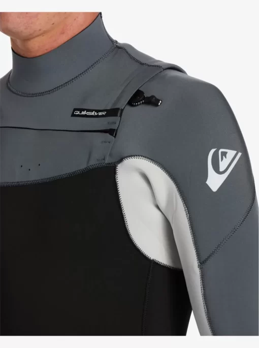 Mens Quiksilver Wetsuits | 3/2Mm Everyday Sessions Chest Zip Wetsuit