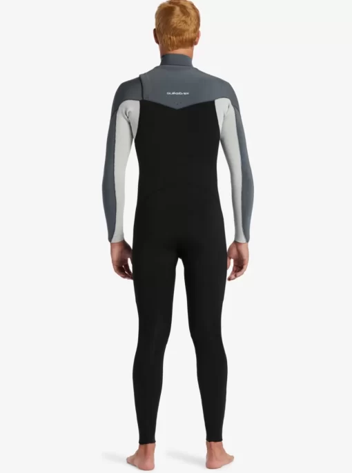 Mens Quiksilver Wetsuits | 3/2Mm Everyday Sessions Chest Zip Wetsuit