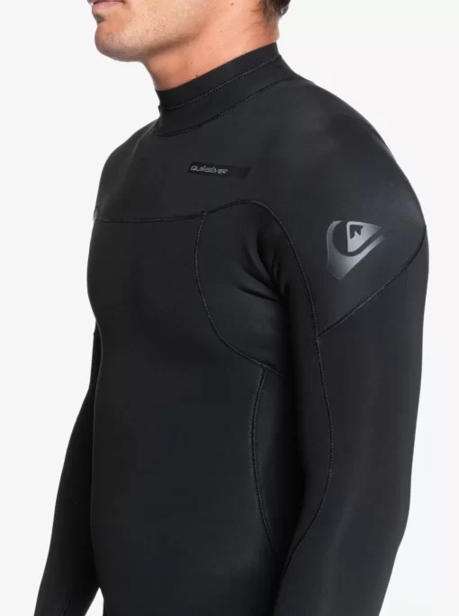 Mens Quiksilver Wetsuits | 4/3 Everyday Sessions Back Zip Wetsuit