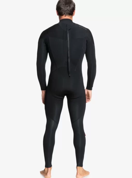 Mens Quiksilver Wetsuits | 4/3 Everyday Sessions Back Zip Wetsuit