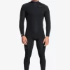 Mens Quiksilver Wetsuits | 4/3 Everyday Sessions Back-Zip Wetsuit