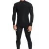 Mens Quiksilver Wetsuits | 4/3 Everyday Sessions Chest Zip Wetsuit