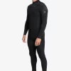 Mens Quiksilver Wetsuits | 4/3 Everyday Sessions Chest Zip Wetsuit