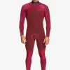 Mens Quiksilver Wetsuits | 4/3 Everyday Sessions Chest Zip Wetsuit