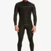 Mens Quiksilver Wetsuits | 4/3Mm Everyday Sessions Chest Zip Wetsuit