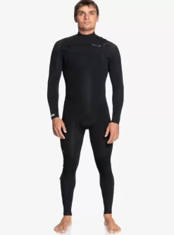 Mens Quiksilver Wetsuits | 4/3Mm Everyday Sessions Chest Zip Wetsuit