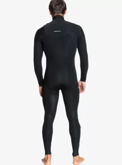 Mens Quiksilver Wetsuits | 4/3Mm Everyday Sessions Chest Zip Wetsuit