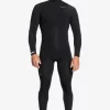 Mens Quiksilver Wetsuits | 5/4/3/ Everyday Sessions Hooded Chest-Zip Wetsuit