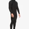 Mens Quiksilver Wetsuits | 5/4/3Mm Everyday Sessions Hooded Chest Zip Wetsuit