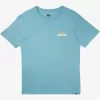 Mens Quiksilver Tees | Above The Clouds T-Shirt