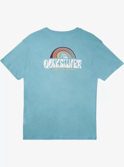 Mens Quiksilver Tees | Above The Clouds T-Shirt