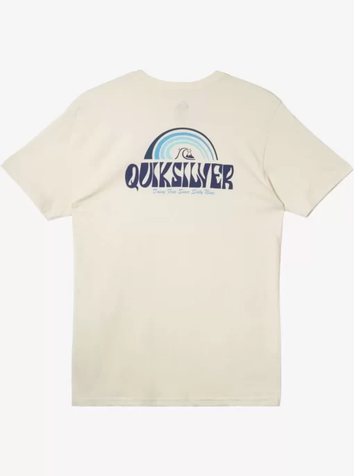 Mens Quiksilver Tees | Above The Clouds T-Shirt