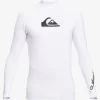 Mens Quiksilver Rashguards | All Time Long Sleeve Upf 50 Rashguard