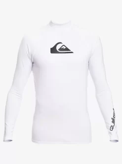 Mens Quiksilver Rashguards | All Time Long Sleeve Upf 50 Rashguard