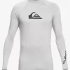 Mens Quiksilver Rashguards | All Time Long Sleeve Upf 50 Rashguard