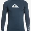 Mens Quiksilver Rashguards | All Time Long Sleeve Upf 50 Rashguard