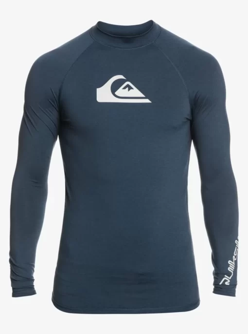 Mens Quiksilver Rashguards | All Time Long Sleeve Upf 50 Rashguard