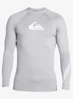 Mens Quiksilver Rashguards | All Time Long Sleeve Upf 50 Rashguard