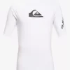 Mens Quiksilver Rashguards | All Time Short Sleeve Upf 50 Rashguard