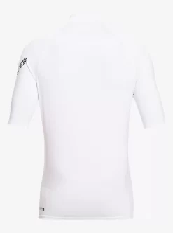 Mens Quiksilver Rashguards | All Time Short Sleeve Upf 50 Rashguard