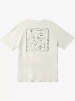 Mens Quiksilver Tees | Bag Of Sun Mnd T-Shirt