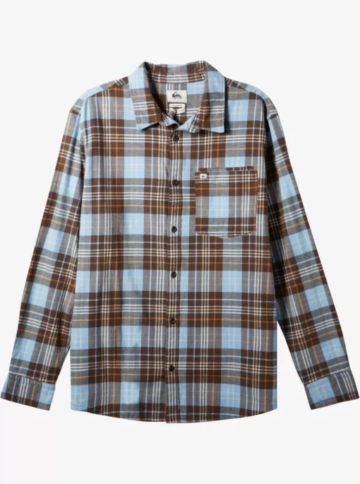 Mens Quiksilver Shirts & Polos | Banchor Long Sleeve Shirt