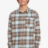 Mens Quiksilver Shirts & Polos | Banchor Long Sleeve Shirt