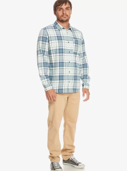 Mens Quiksilver Shirts & Polos | Banchor Long Sleeve Shirt