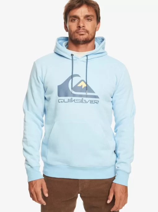 Mens Quiksilver Sweatshirts & Hoodies | Big Logo Pullover Hoodie