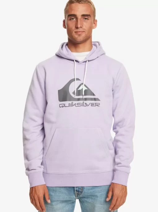 Mens Quiksilver Sweatshirts & Hoodies | Big Logo Pullover Hoodie