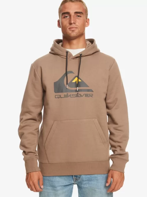 Mens Quiksilver Sweatshirts & Hoodies | Big Logo Pullover Hoodie