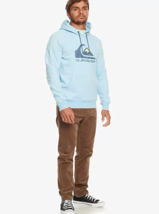 Mens Quiksilver Sweatshirts & Hoodies | Big Logo Pullover Hoodie