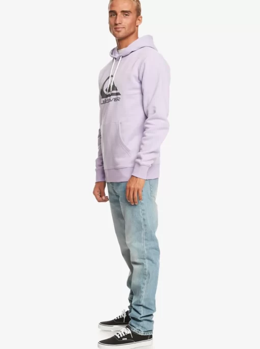 Mens Quiksilver Sweatshirts & Hoodies | Big Logo Pullover Hoodie