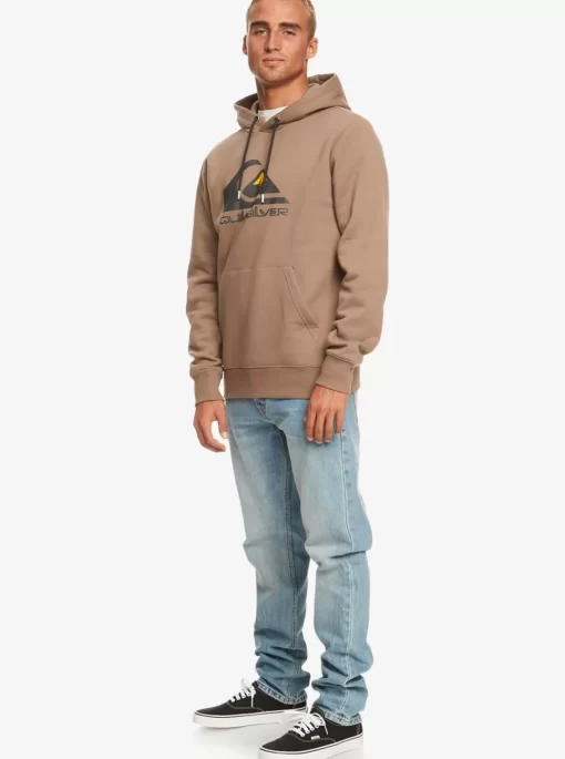 Mens Quiksilver Sweatshirts & Hoodies | Big Logo Pullover Hoodie