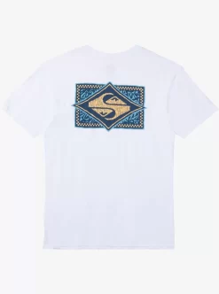 Mens Quiksilver Tees | Black Flash T-Shirt