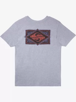 Mens Quiksilver Tees | Black Flash T-Shirt