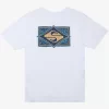 Mens Quiksilver Tees | Black Flash T-Shirt