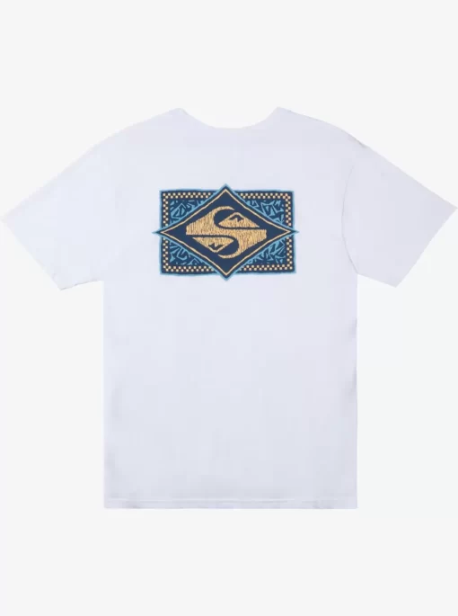 Mens Quiksilver Tees | Black Flash T-Shirt