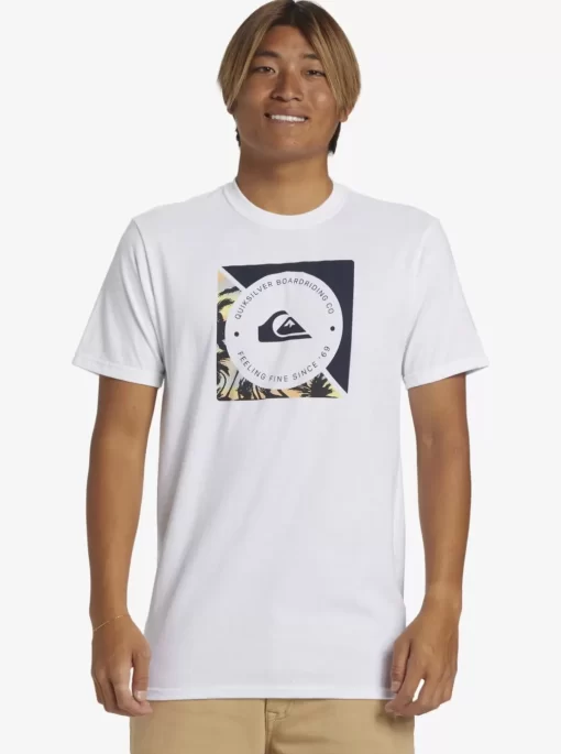 Mens Quiksilver Tees | Boardshort Linked T-Shirt