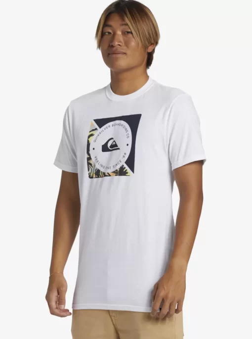 Mens Quiksilver Tees | Boardshort Linked T-Shirt