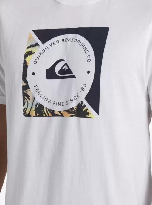 Mens Quiksilver Tees | Boardshort Linked T-Shirt