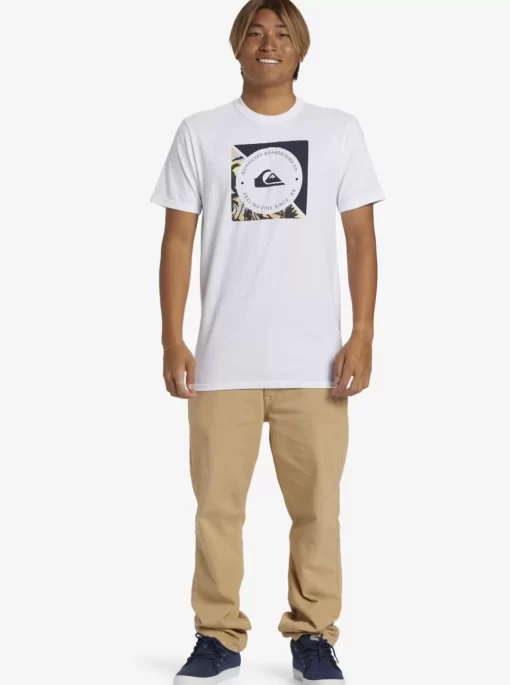 Mens Quiksilver Tees | Boardshort Linked T-Shirt