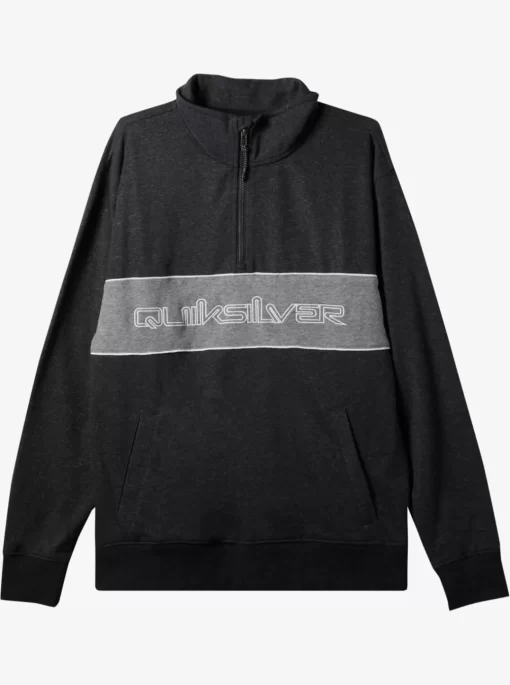 Mens Quiksilver Sweatshirts & Hoodies | Bold Omni Half-Zip Sweatshirt