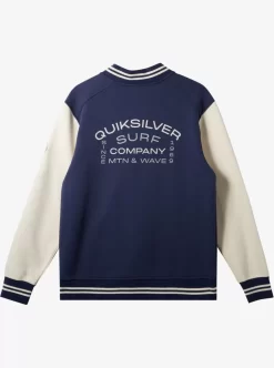 Mens Quiksilver Sweatshirts & Hoodies | Bomber Zip-Up Fleece